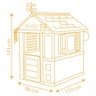 SMOBY kućica 4 Seasons, 102.7 x 121.8 x 143.4 cm 810731