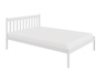 Drveni dječji krevet King - 200x140 cm - bijeli