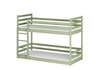 Drveni dječji krevet na kat Mini - olive - 200x90 cm