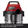 EINHELL usisavač suho/mokro TC-VC 3055 SA, 900 W, 10 mbar, spremnik 30 L