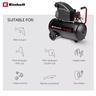 EINHELL kompresor TC-AC 270/50/10, 1800 W, 10 bar, spremnik 50 L