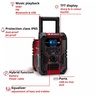 EINHELL akumulatorski radio TE-CR 18 Li DAB+/FM/BT-Solo, 18 V, 87.5 MHz, snaga zvučnika 10 W