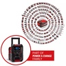 EINHELL akumulatorski radio TE-CR 18 Li DAB+/FM/BT-Solo, 18 V, 87.5 MHz, snaga zvučnika 10 W