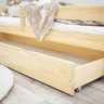Drveni dječji krevet Tipi Plus - svijetlo drvo - 200x90 cm