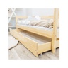 Drveni dječji krevet Karo Z - svijetlo drvo - 180x80 cm - Dodatni krevet