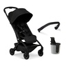 Joolz kišobran kolica Aer2 komplet + prednja zaštita i držač za bocu space black