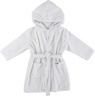 Bubaba BY FreeON ogrtač za kupanje s natpisom na kapuljači 86/92/98 bijela