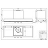 Faber napa In-Nova Comfort EV8 BK A60/2