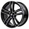 Aluminijski naplatak RC Design RC27 7x17 5/112 ET45 V7 Crno Polirana/Schwarz Glanz Voll-Poliert - EAN kod 4250996316852