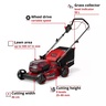 EINHELL akumulatorska samohodna kosilica u setu GC-CM 36/46 S Li BL + 2x 4.0Ah