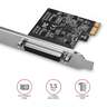 Axagon PCEA-P1N PCIe kontroler, 2.0 > Paralel DB25 IEEE 1284 Standard i Low Profile