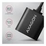 Axagon ADA-12 audio adapter, USB-A na 3.5mm stereo jack, 0.15m, crna