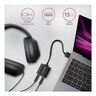 Axagon ADA-12 audio adapter, USB-A na 3.5mm stereo jack, 0.15m, crna