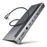 Axagon MC-4KX3 docking station, 11u1, USB-C, 5Gbps, 4K