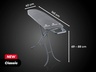 Leifheit Classic M Black daska za glačanje, 120 x 38 cm