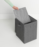 Brabantia kutija za rublje nasloživa, 35 l, crna
