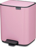 Brabantia Bo kanta s pedalom, 7 l, roza