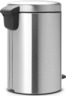 Brabantia NewIcon kanta s pedalom, 12 l, mat čelik