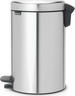 Brabantia NewIcon kanta s pedalom, 12 l, mat čelik