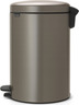 Brabantia NewIcon kanta s pedalom, 20 l, platina