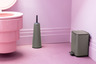 Brabantia Bo kanta s pedalom, 4 l, platina
