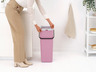 Brabantia Sort & Go koš za otpad, 40 l, roza