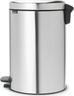 Brabantia NewIcon kanta s pedalom, 20 l, mat čelik