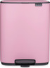 Brabantia Bo kanta s pedalom, 12 l, roza