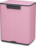 Brabantia Bo kanta s pedalom, 12 l, roza