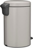 Brabantia NewIcon kanta s pedalom, 12 l, siva