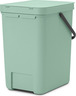 Brabantia Sort & Go koš za otpad, 25 l, zelena