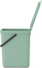 Brabantia Sort & Go koš za otpad, 25 l, zelena