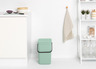 Brabantia Sort & Go koš za otpad, 25 l, zelena