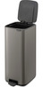 Brabantia Bo kanta s pedalom, 30 l, platina