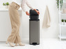 Brabantia Bo kanta s pedalom, 30 l, platina