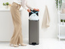 Brabantia Bo kanta s pedalom, 30 l, platina