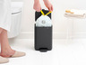 Brabantia Bo kanta s pedalom, 4 l, mineralna siva