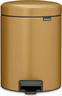 Brabantia NewIcon kanta s pedalom, 5 l, topla zlatna