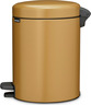 Brabantia NewIcon kanta s pedalom, 5 l, topla zlatna