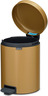 Brabantia NewIcon kanta s pedalom, 5 l, topla zlatna