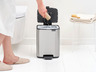 Brabantia Bo kanta s pedalom, 7 l, mat čelik