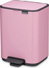 Brabantia Bo kanta s pedalom, 4 l, roza