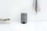 Brabantia NewIcon kanta s pedalom, 3 l, platina