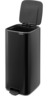Brabantia Bo kanta s pedalom, 30 l, mat crna