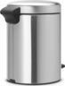 Brabantia NewIcon kanta s pedalom, 5 l, mat čelik