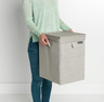 Brabantia kutija za rublje nasloživa, 35 l, siva