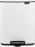 Brabantia Bo kanta s pedalom, 12 l, bijela