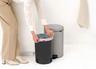 Brabantia NewIcon kanta s pedalom, 20 l, siva