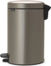 Brabantia NewIcon kanta s pedalom, 12 l, platina