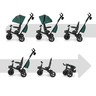 Kinderkraft Tricikl SPINSTEP 2 PLUS, zeleni